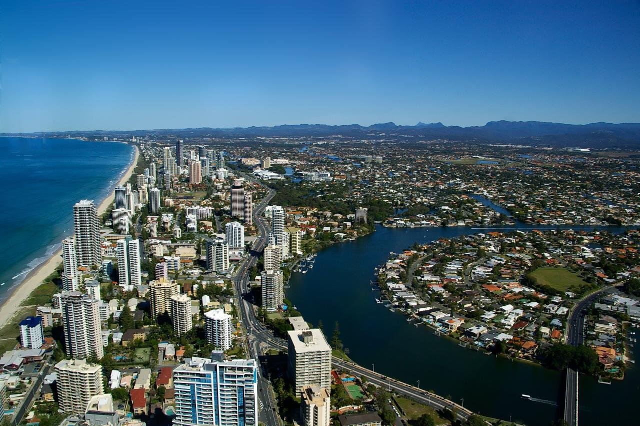 City on the Gold Coast of Queensland, Australia image - Free stock ...