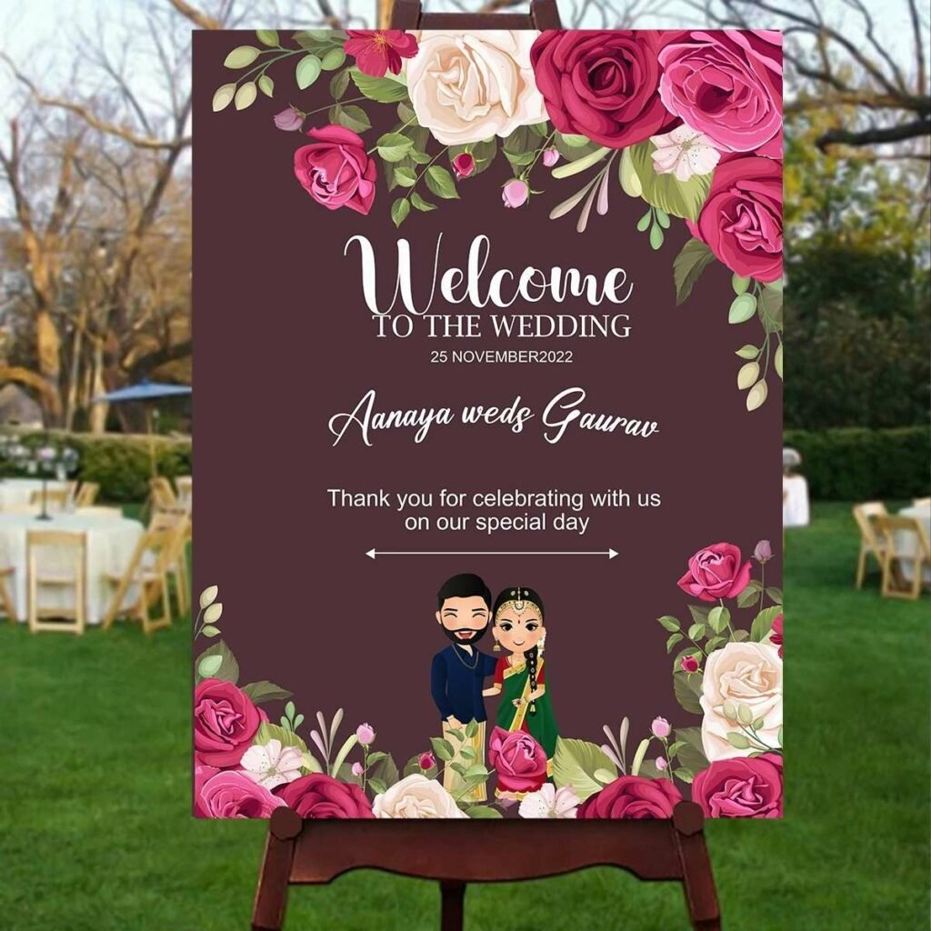 Customized Welcome Boards - HoMafy